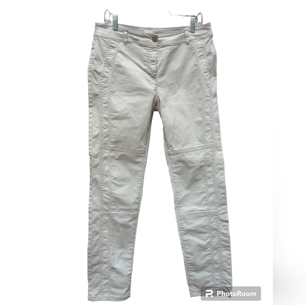 Chico's Taupe Midrise Skinny Utility Pants size 8